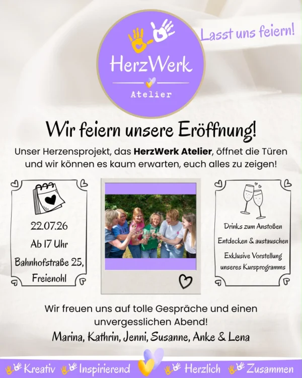 Sechs Frauen- Eine Vision: Das Herzwerk öffnet