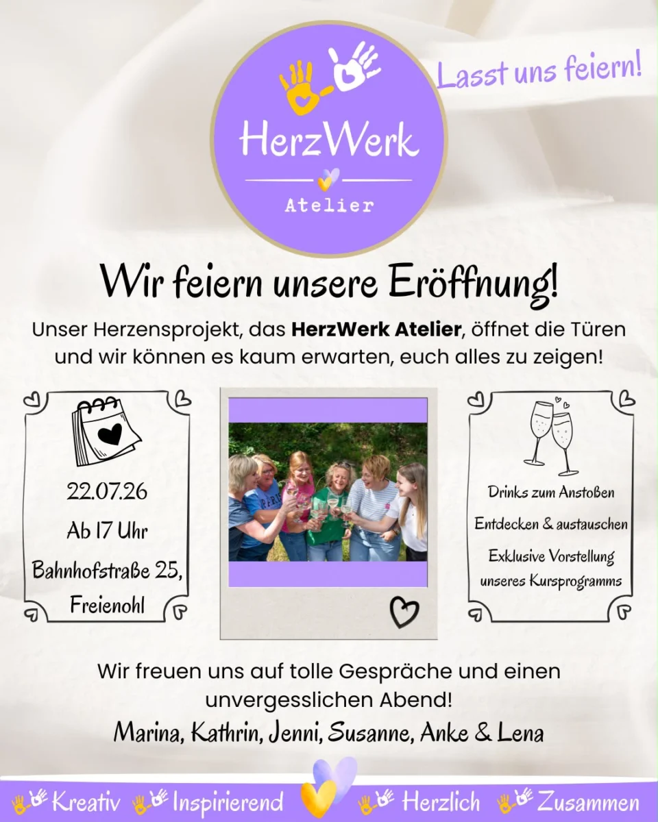 Sechs Frauen- Eine Vision: Das Herzwerk öffnet