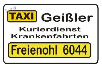 Logo Taxi Geißler