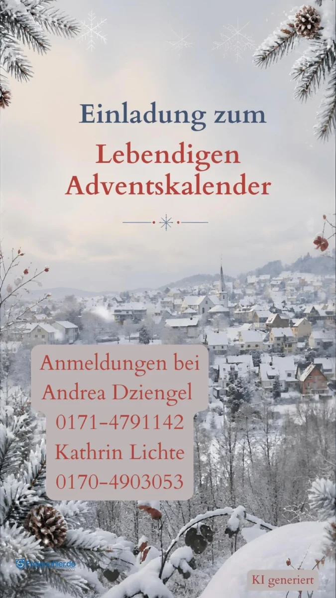 Lebendiger Adventskalender 2026
